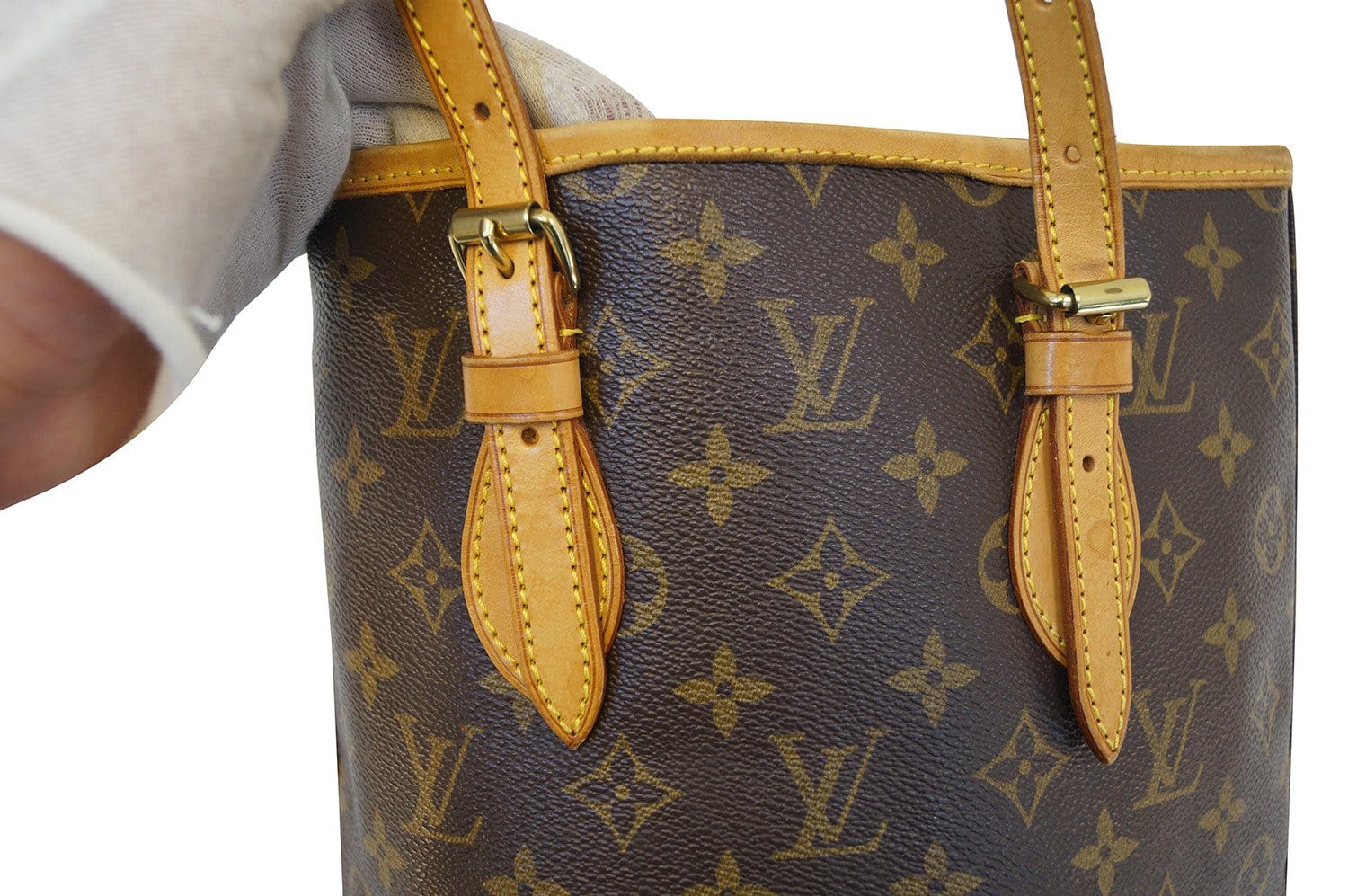 Louis Vuitton Monogram Canvas Bucket PM Bag