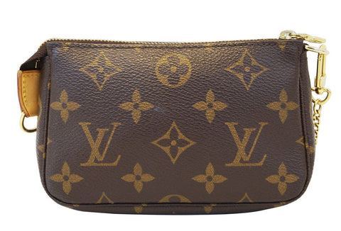 LOUIS VUITTON Monogram Canvas Mini Pochette Accessoires Pouch