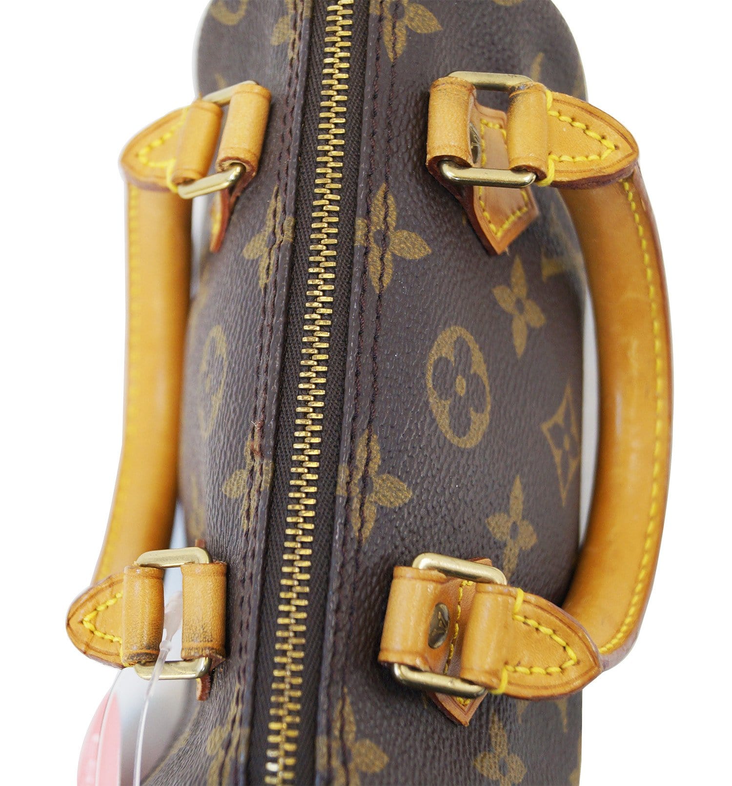 LOUIS VUITTON Mini Speedy Hand Bag Monogram with strap