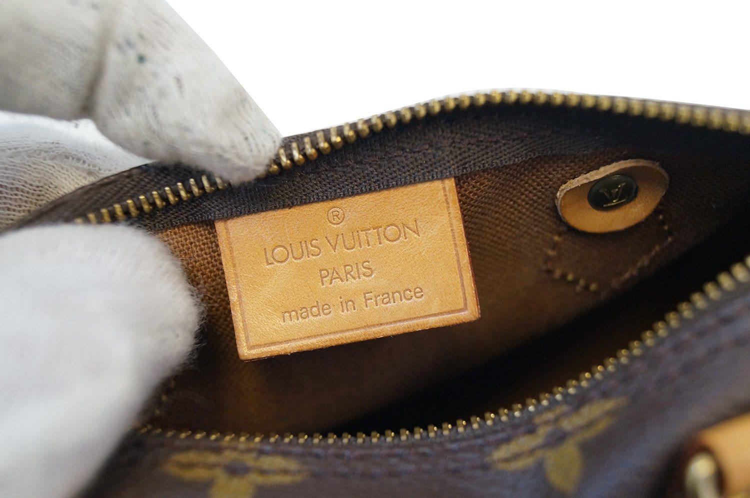Louis Vuitton Mini Speedy Handbag Purse Monogram M41534 TH0927