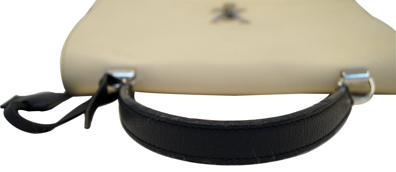 Louis Vuitton Vanille/Noir Leather Lockme mm Bag