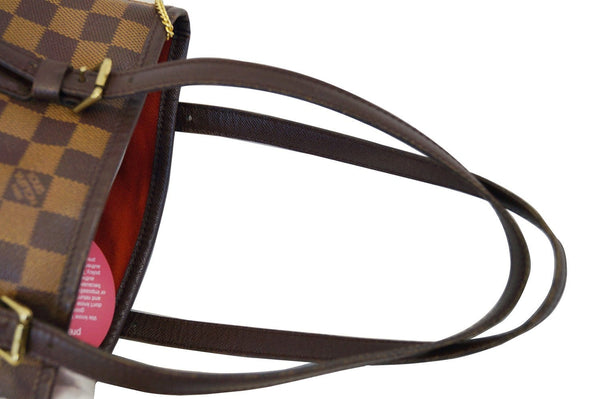 LOUIS VUITTON Damier Ebene Brown Marais Bucket Bag - Final Call