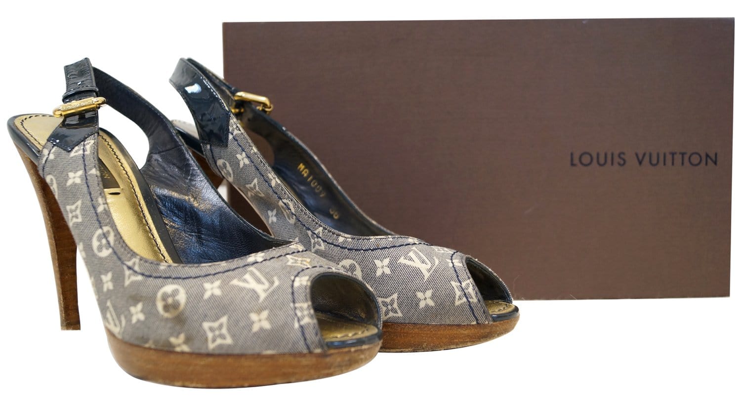 Louis Vuitton Women's Slingback Heels for sale