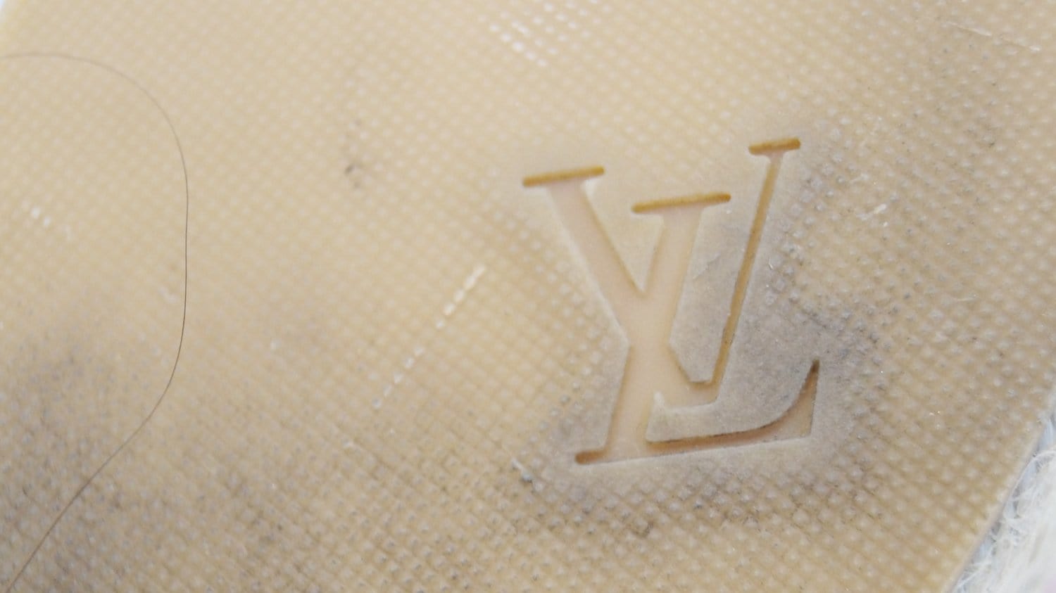 Louis Vuitton LV Monogram Leather Trim Embellishment Espadrilles