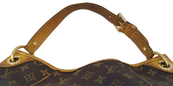 LOUIS VUITTON Monogram Canvas Galliera PM Brown Shoulder Bag