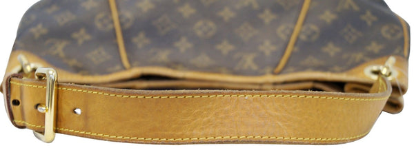 LOUIS VUITTON Monogram Canvas Galliera PM Brown Shoulder Bag