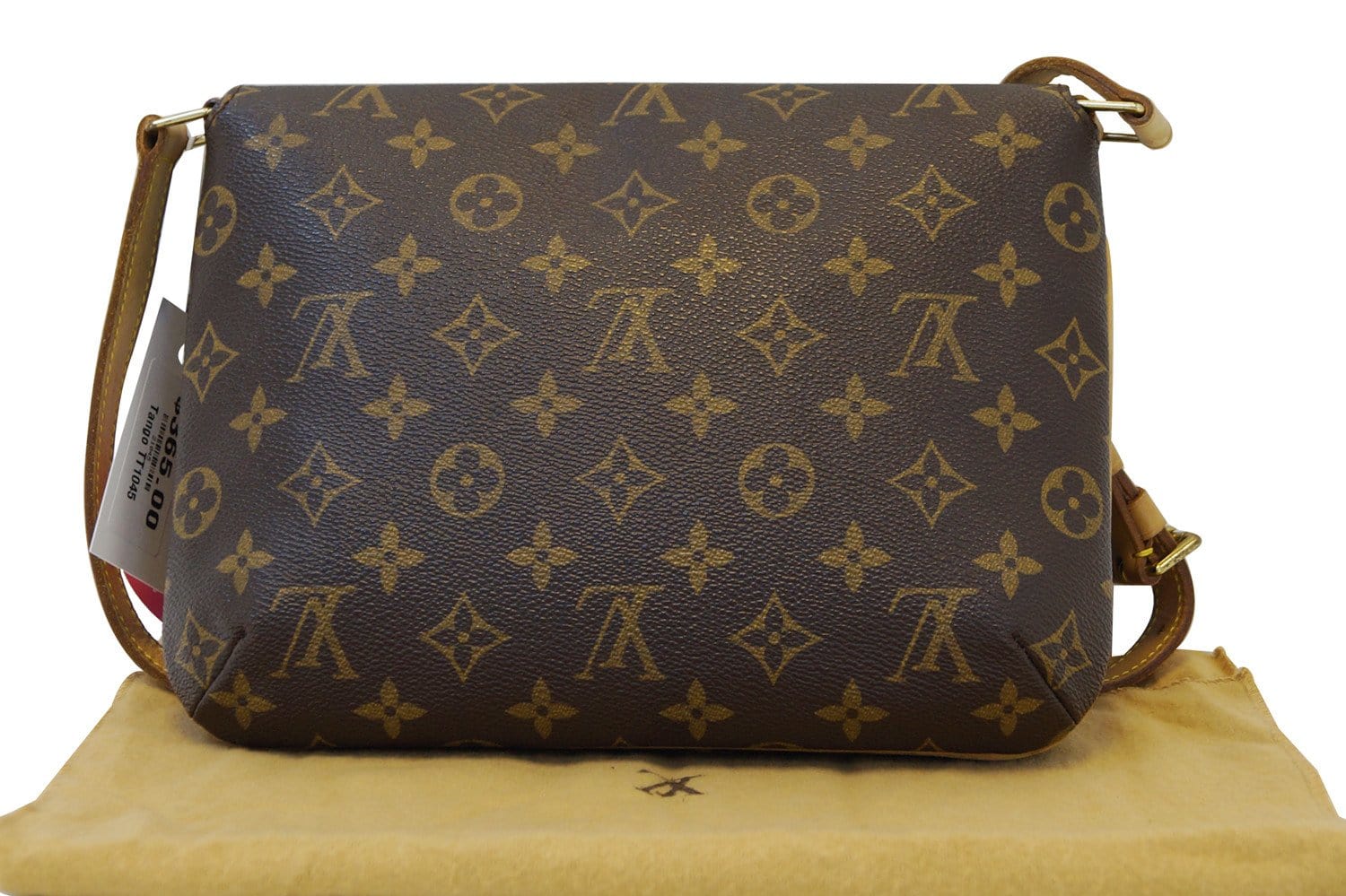 Louis Vuitton Monogram Canvas Musette Tango Shoulder Handbag