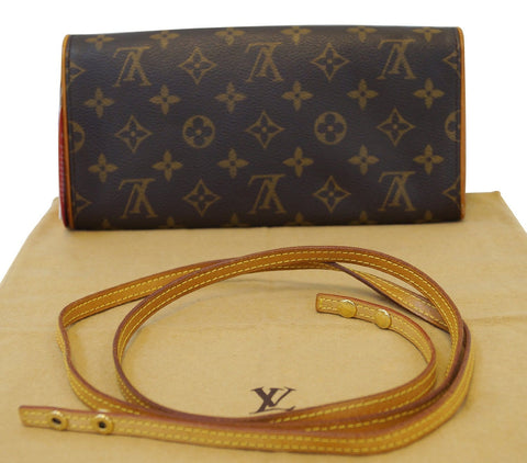 LOUIS VUITTON Pochette Twin GM Monogram Shoulder Bag