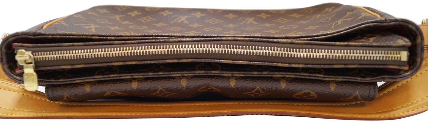 Pre-owned Louis Vuitton 2006 Monogram Multiple Cite Handbag In Brown