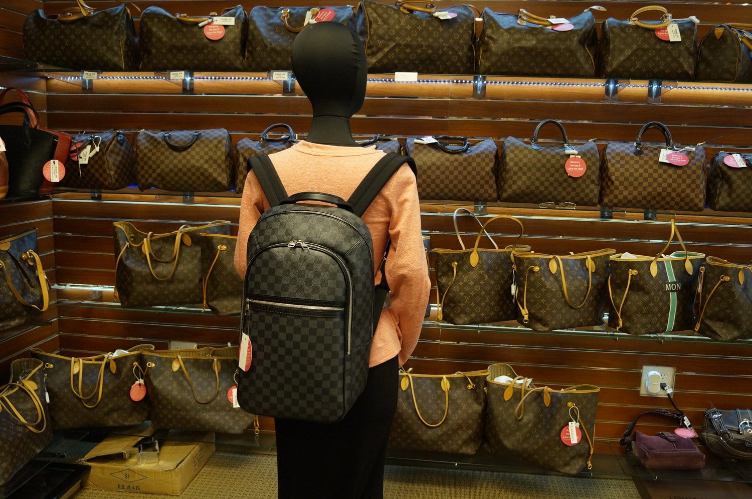 Louis Vuitton Damier Graphite Michael Backpack at 1stDibs
