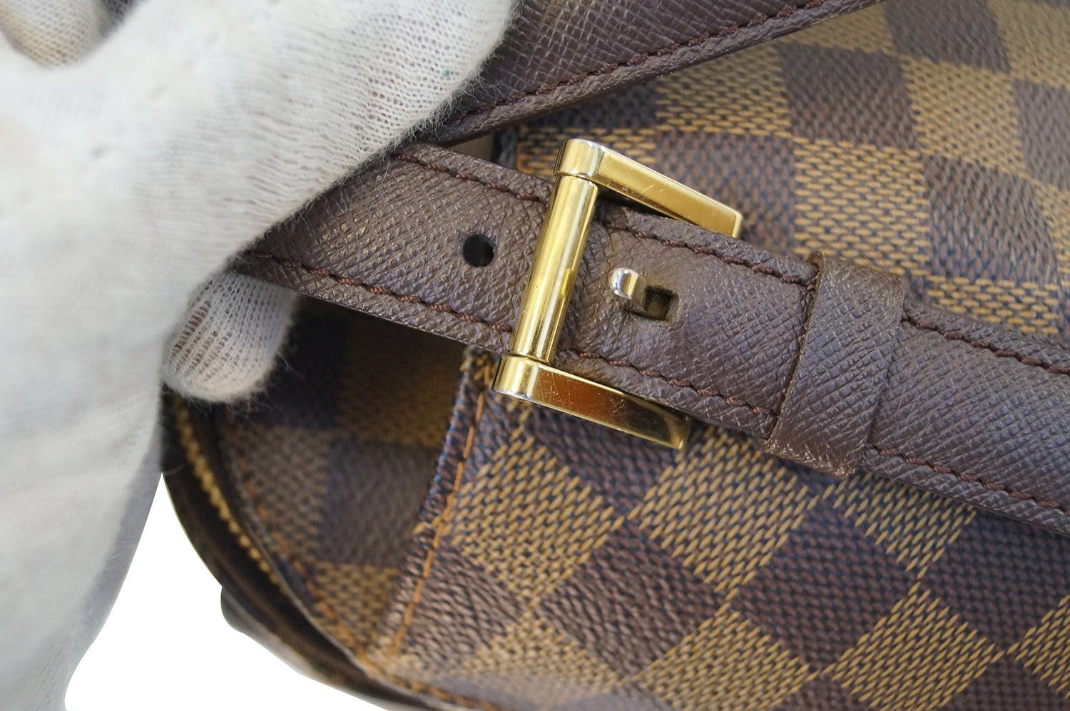 Shopbop Archive Damier Ebene Louis Vuitton Belem Mm Bag