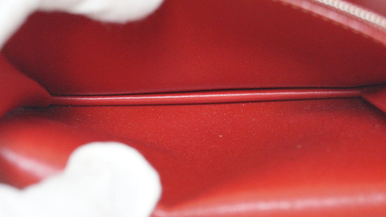 GOYARD Goyardine Bi-Fold Wallet Red 120747