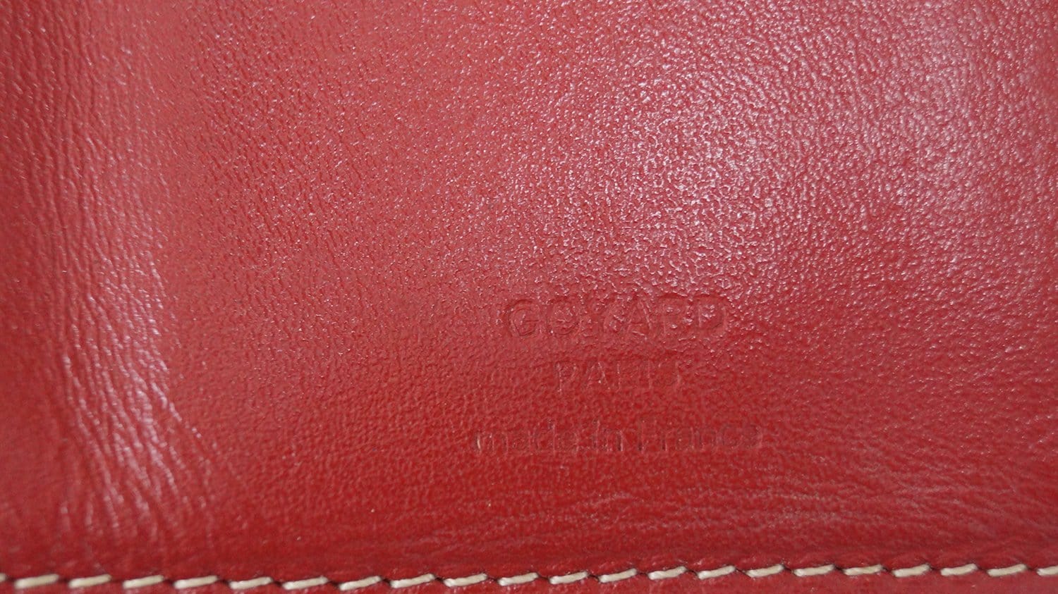 GOYARD Monogram Canvas Leather Long Wallet Logo in 2023