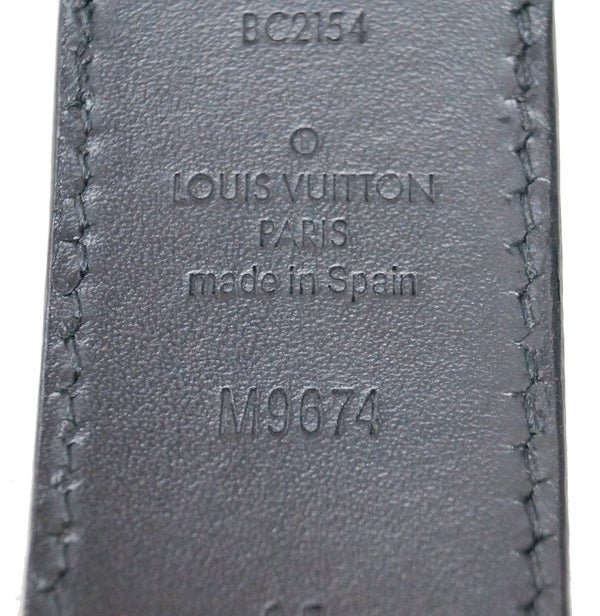 Louis Vuitton Spain Made Ceinture Bosron Belt Black