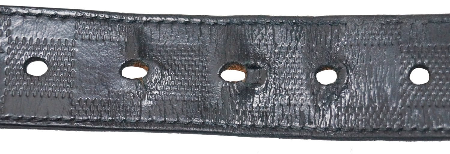 Louis Vuitton Black Damier Infini Leath Belt Ceinture Boston Reversible 85/34 860636