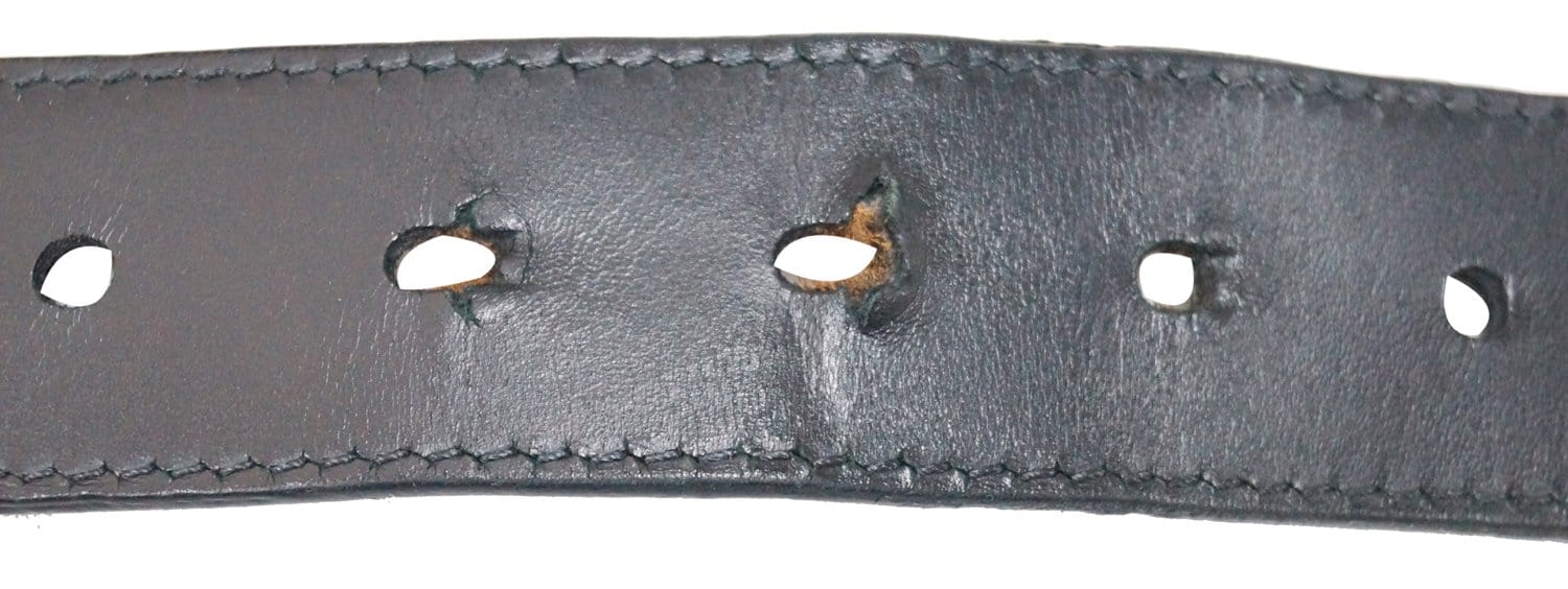 LOUIS VUITTON Damier Infini Leather Belt Size 95/38