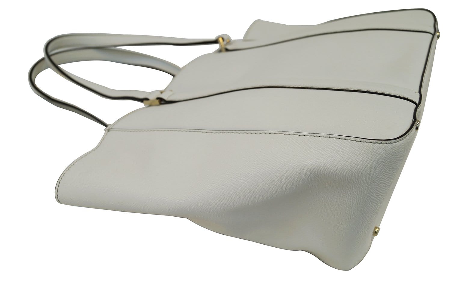 Kate Spade New York Newbury Lane Dally Saffiano Leather Tote Bag White $479