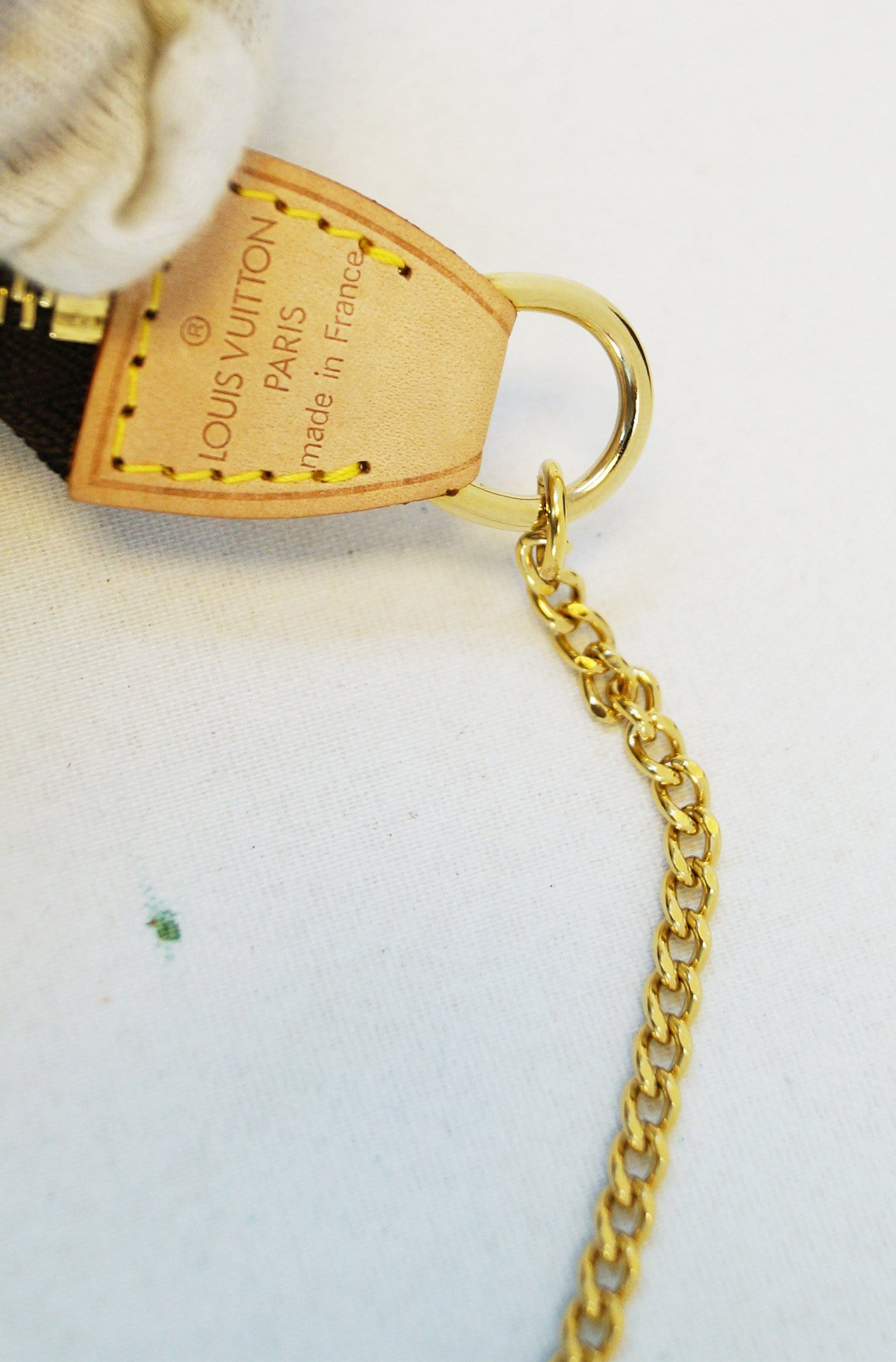 🔥NEW LOUIS VUITTON Mini Pochette Accessoires Chain Pouch Monogram