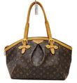 LOUIS VUITTON Monogram Canvas Tivoli GM Brown Shoulder Bag 