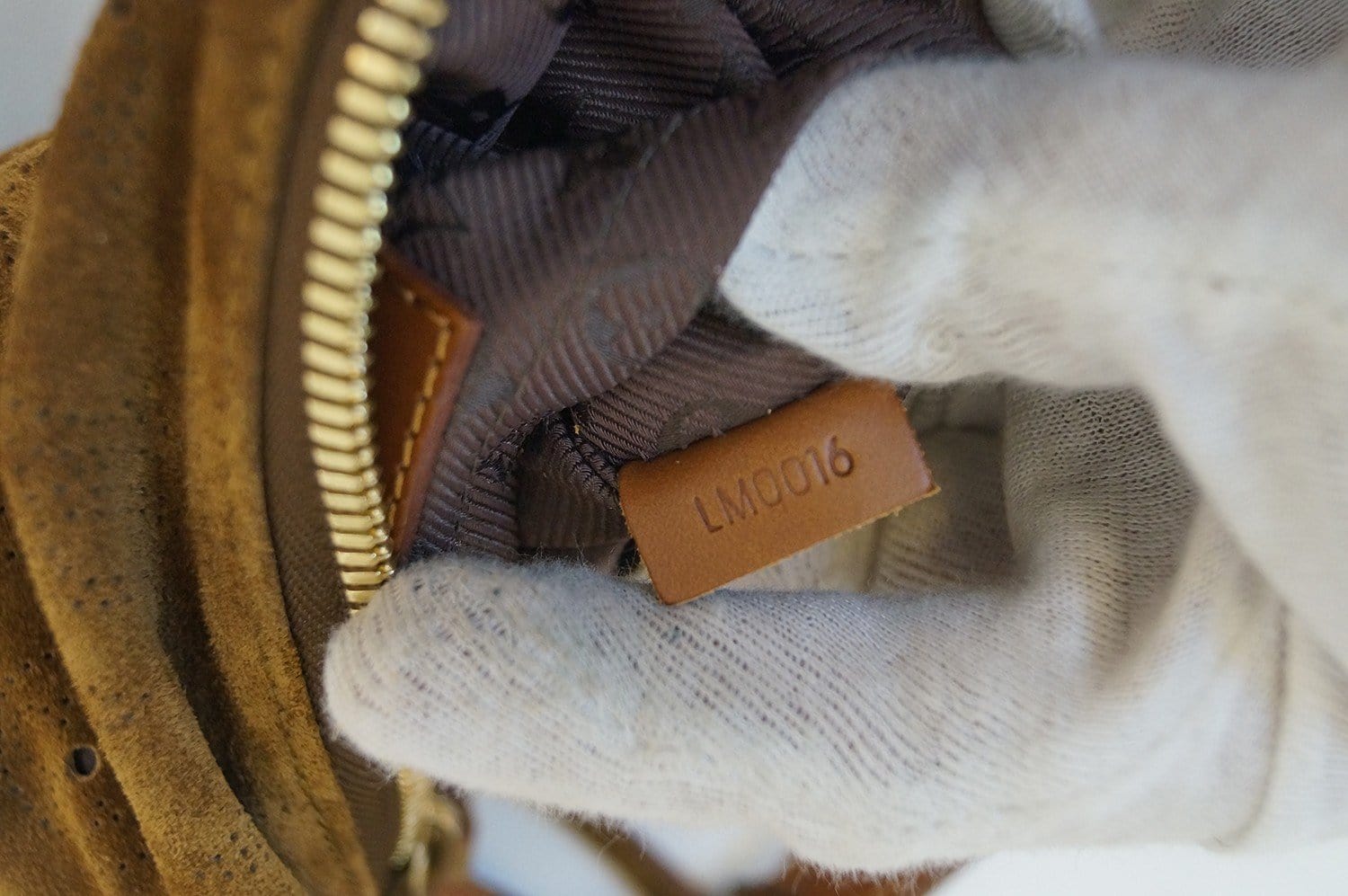 LOUIS VUITTON Cacao Pm Monogram Suede Onatah Shoulder Bag- Final Call