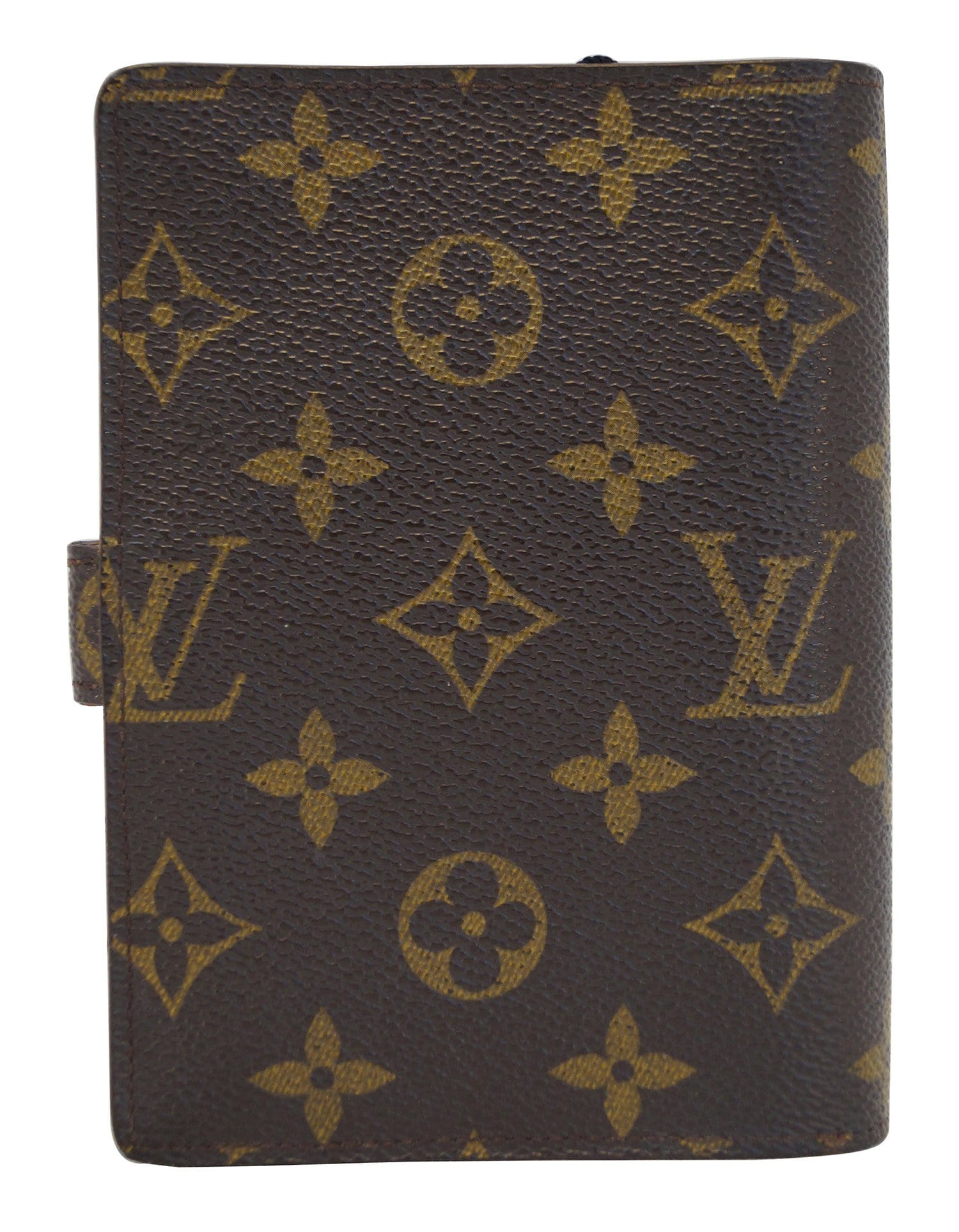 Authentic Louis Vuitton LV Diary Planner Cover Agenda PM Brown