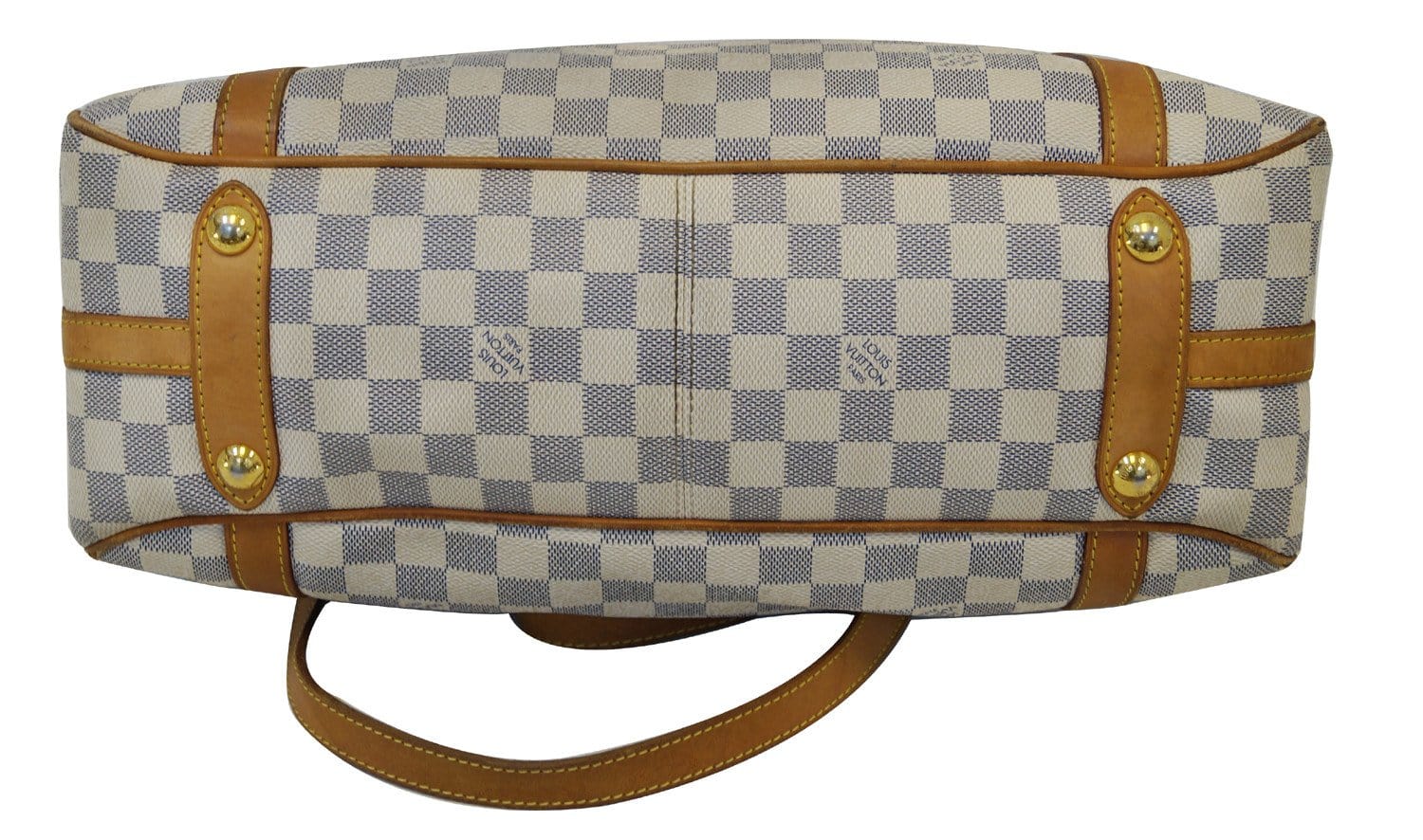 Authentic Used LOUIS VUITTON Damier Azur Stresa PM Shoulder Bag