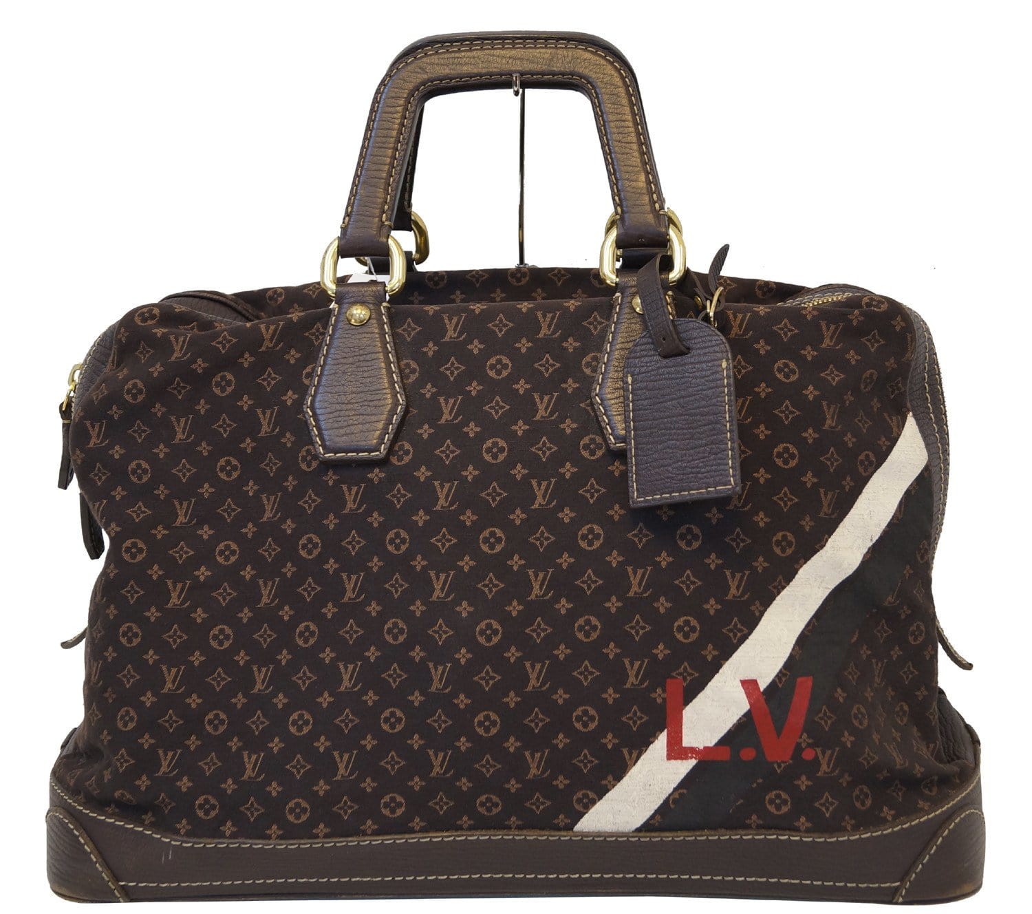 Multiple cloth small bag Louis Vuitton Navy in Cloth - 35867163