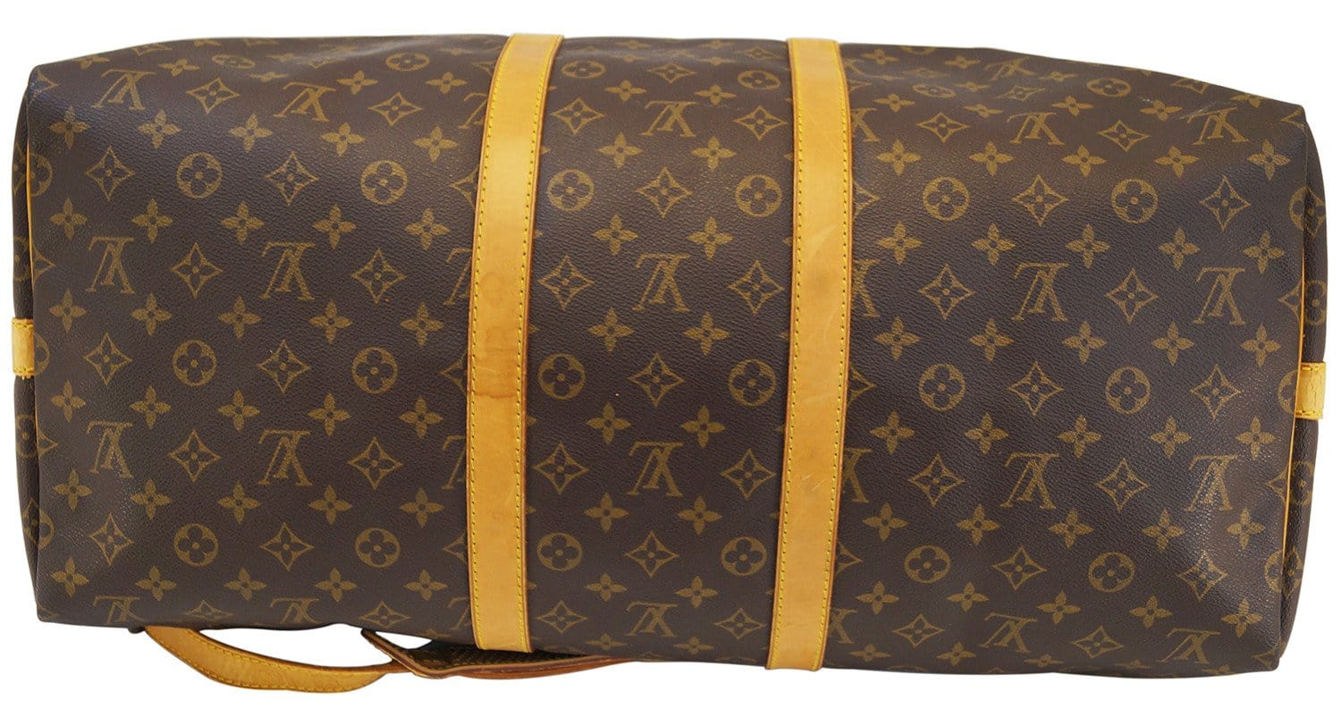 Shop Louis Vuitton Keepall Monogram Unisex Street Style 2WAY Leather Logo  Boston Bags (M21895) by design◇base
