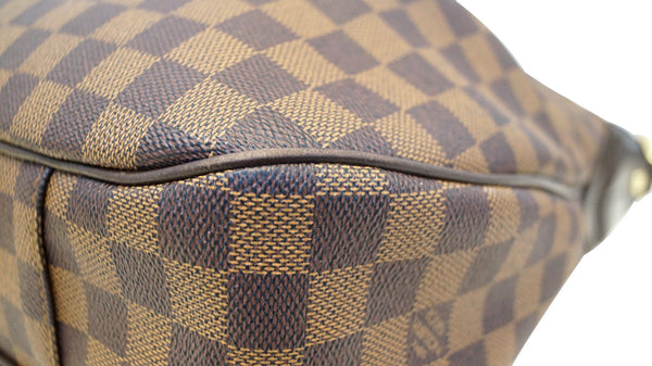 LOUIS VUITTON Evora MM Damier Ebene Tote Shoulder Bag