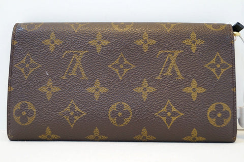 LOUIS VUITTON Monogram Canvas Long Flap Sarah WalletLOUIS VUITTON Monogram Canvas Long Flap Sarah Wallet