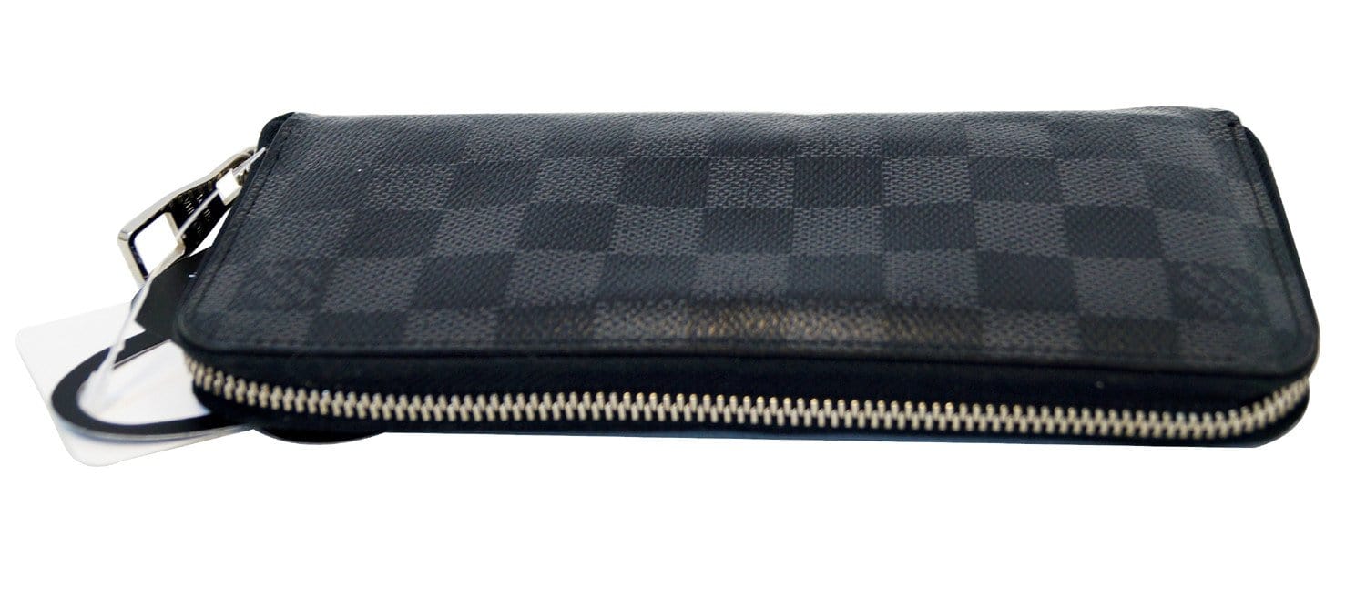 Zippy Wallet Vertical Damier Graphite Canvas - Men - Small Leather Goods