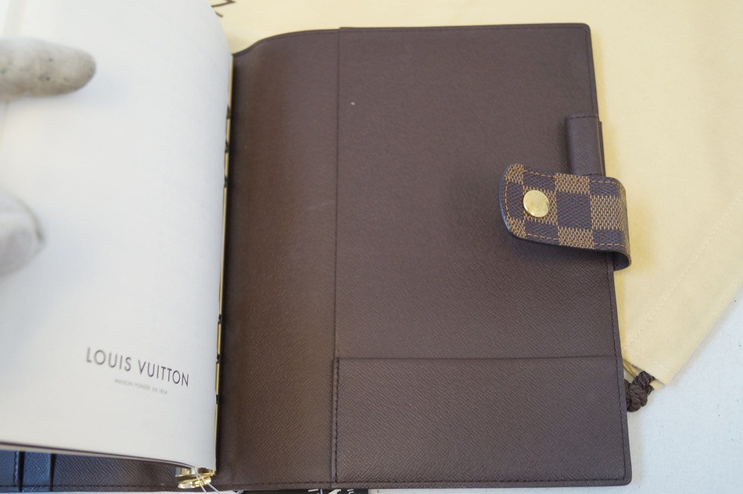 Louis-Vuitton-Damier-Agenda-GM-Planner-Cover-R20009 – dct-ep_vintage luxury  Store