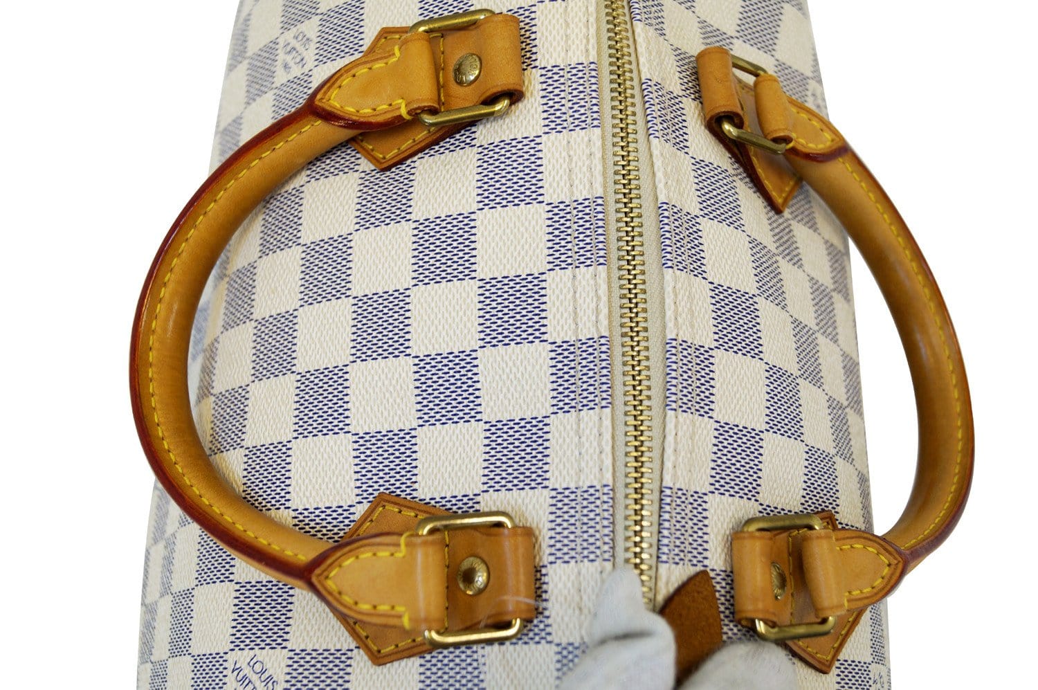 LOUIS VUITTON Damier Azur Speedy 30 Handbag - 30% Off