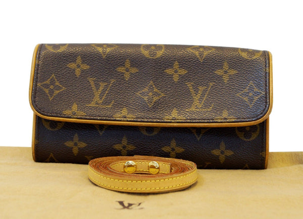 LOUIS VUITTON Monogram Twin PM Pochette Shoulder Handbag