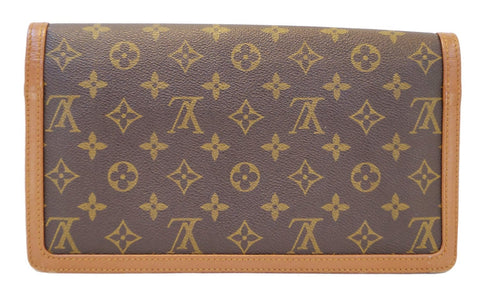 LOUIS VUITTON Pochette Dame GM Monogram Vintage Clutch Bag 