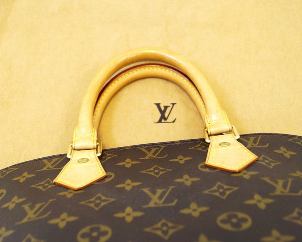 LOUIS VUITTON Monogram Canvas Alma Brown Handbag