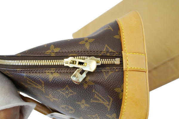 LOUIS VUITTON Monogram Canvas Alma Brown Handbag