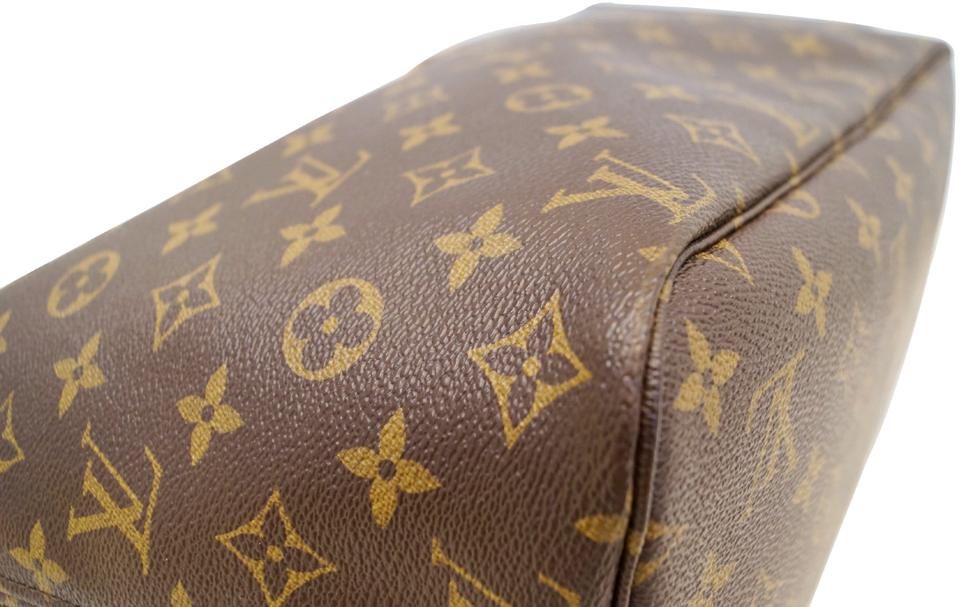 Louis Vuitton Handbag & Pouch Monogram Canvas Carry It Receipt