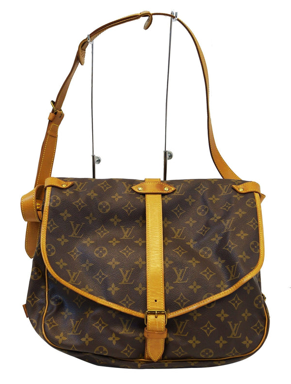 LOUIS VUITTON Monogram Saumur 35 Shoulder Bag