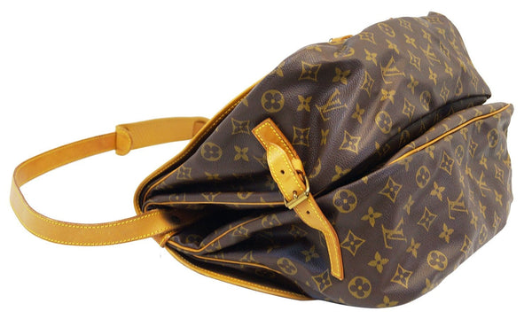 LOUIS VUITTON Monogram Saumur 35 Shoulder Bag