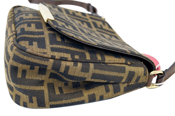 Fendi Zucca - Fendi Messenger Bag Canvas Leather - fendi strap