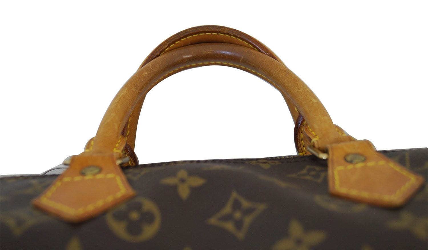 White And Brown Louis Vuitton Bag - 40 For Sale on 1stDibs