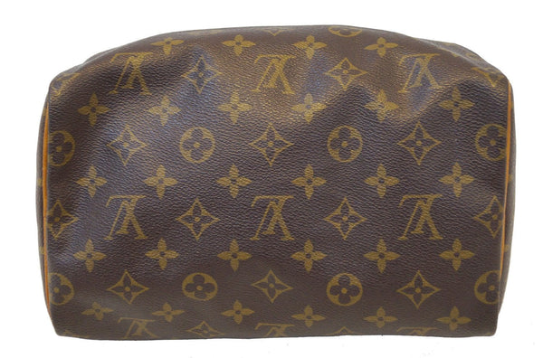 LOUIS VUITTON Monogram Speedy 25 Brown Hand Bag 