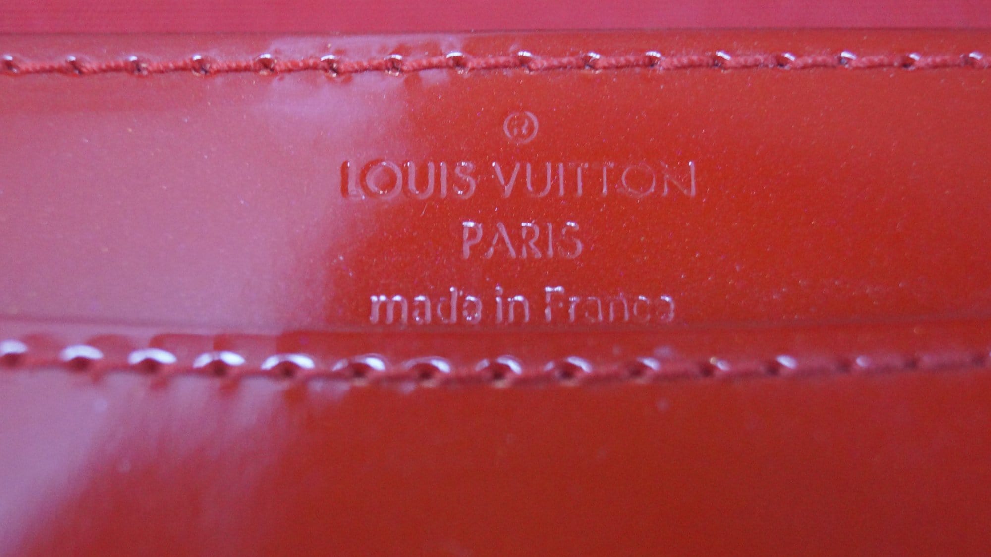 Louis Vuitton, Bags, Red Patent Leather Lv Shoulder Bag