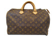 LOUIS VUITTON Monogram Speedy 35 HandBag