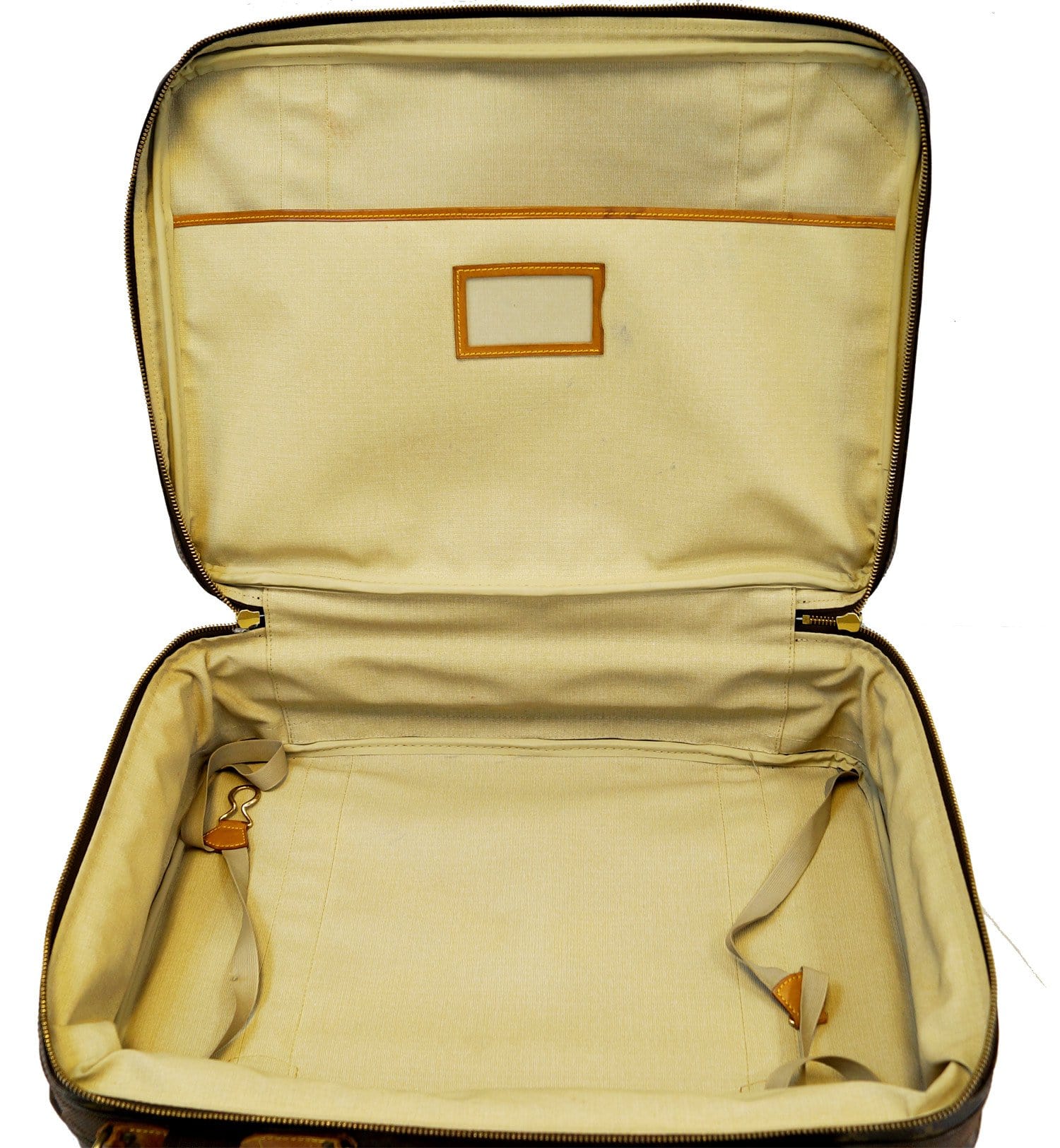 LOT:305  LOUIS VUITTON - a Monogram Alizé travel bag.