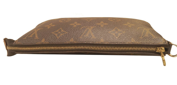 LOUIS VUITTON Monogram Canvas Pochette Accessoires Long Shoulder Pouch