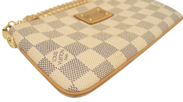 LOUIS VUITTON Damier Azur Pochette Milla MM Pouch