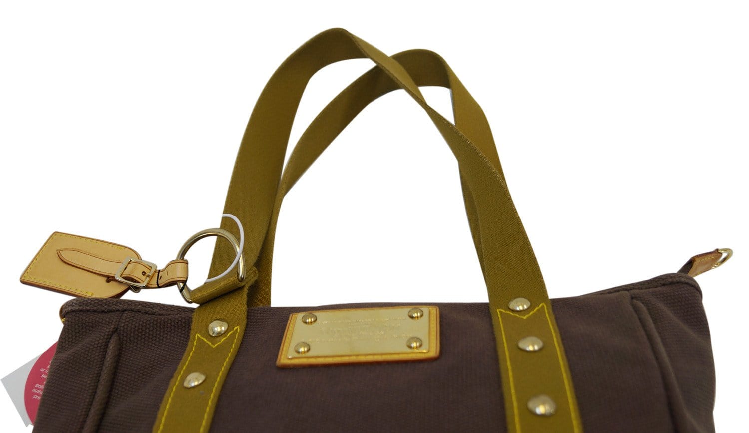Brown Louis Vuitton Antigua Cabas GM Bag