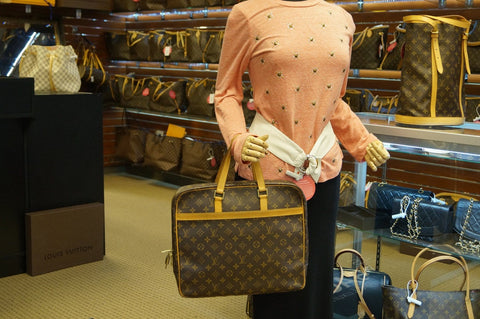 LOUIS VUITTON Monogram Porte Documents Pegase Brief Case 